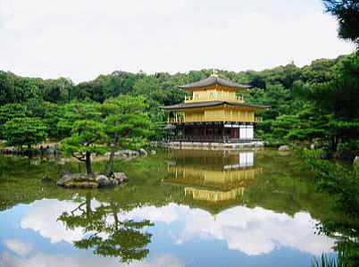 金閣寺 鏡湖池