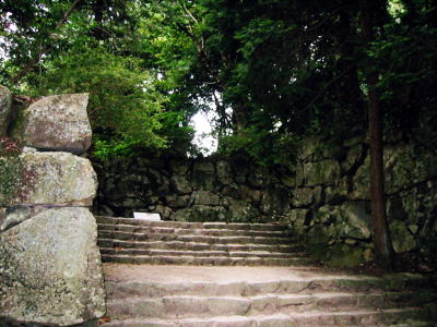 黒金門跡｜安土城